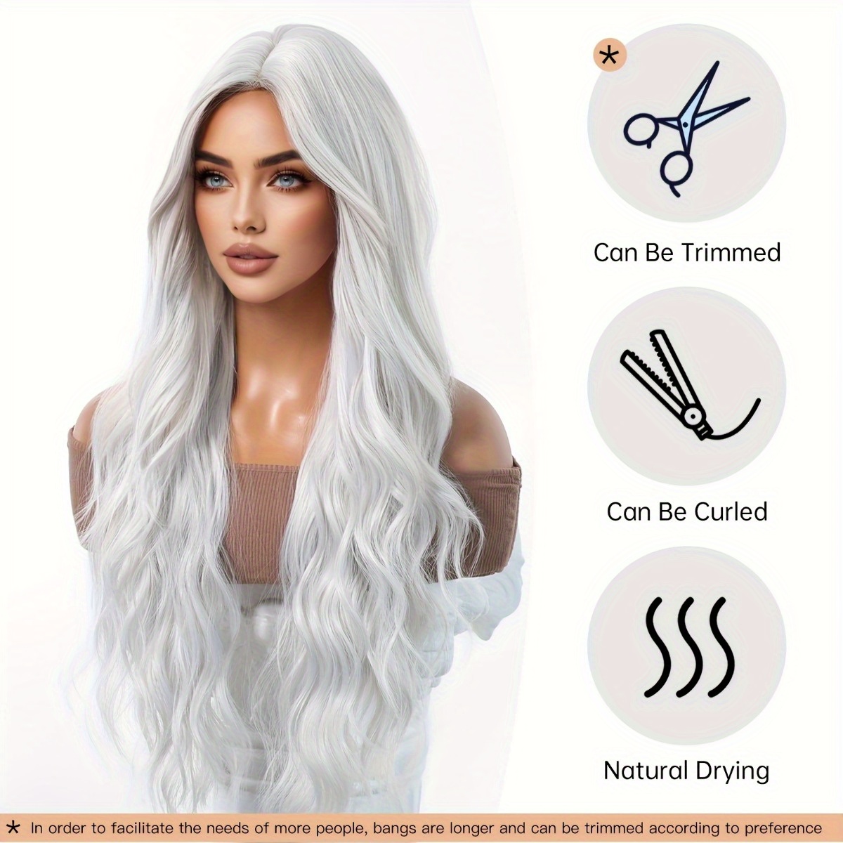 Hair Care Daily - Wig Serat Sintetis Merek Anxin: Gaya