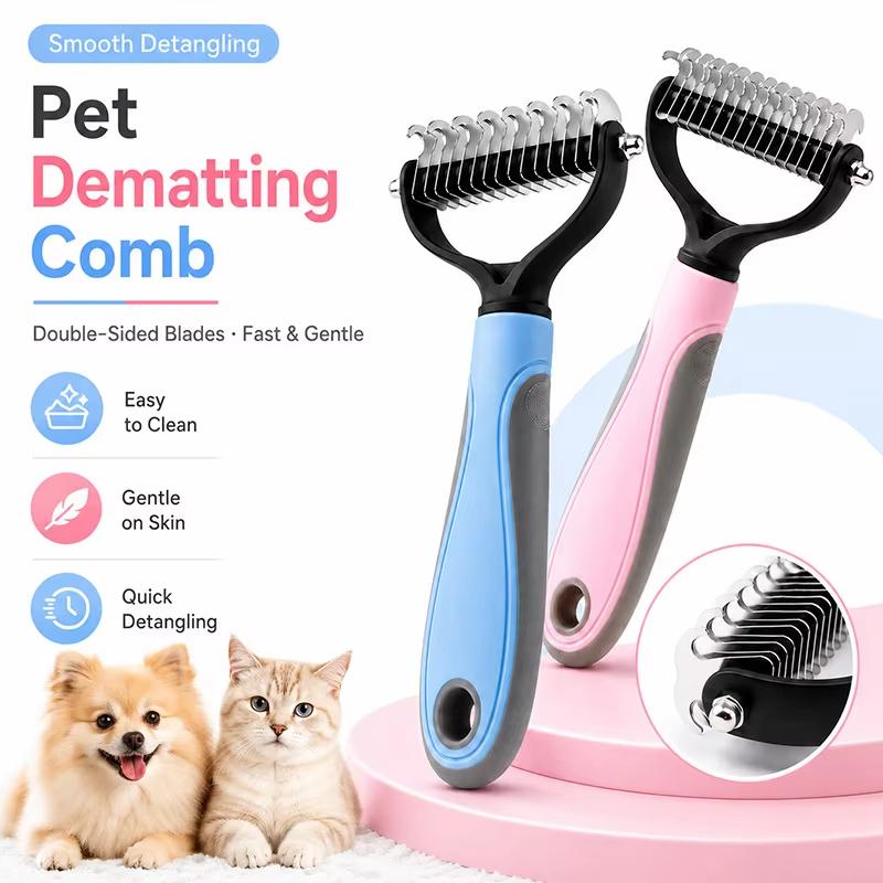 Hair Care Daily - Sikat Penghilang Bulu Anjing Kucing, Sisir
