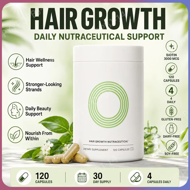 Hair Care Daily - Kapsul Nutrisi Rambut Herbal Campuran Botani