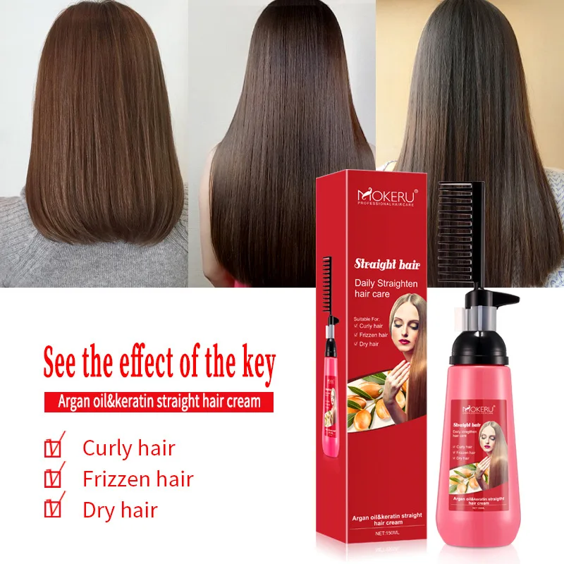 Hair Care Herbal - Krim pelurus rambut Herbal, sisir krim