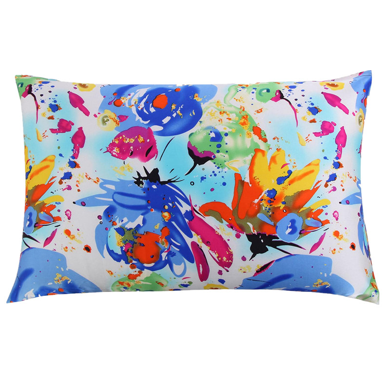 Satin Pillowcase Silk - Sarung Bantal Sutra Ritsleting 1 Buah