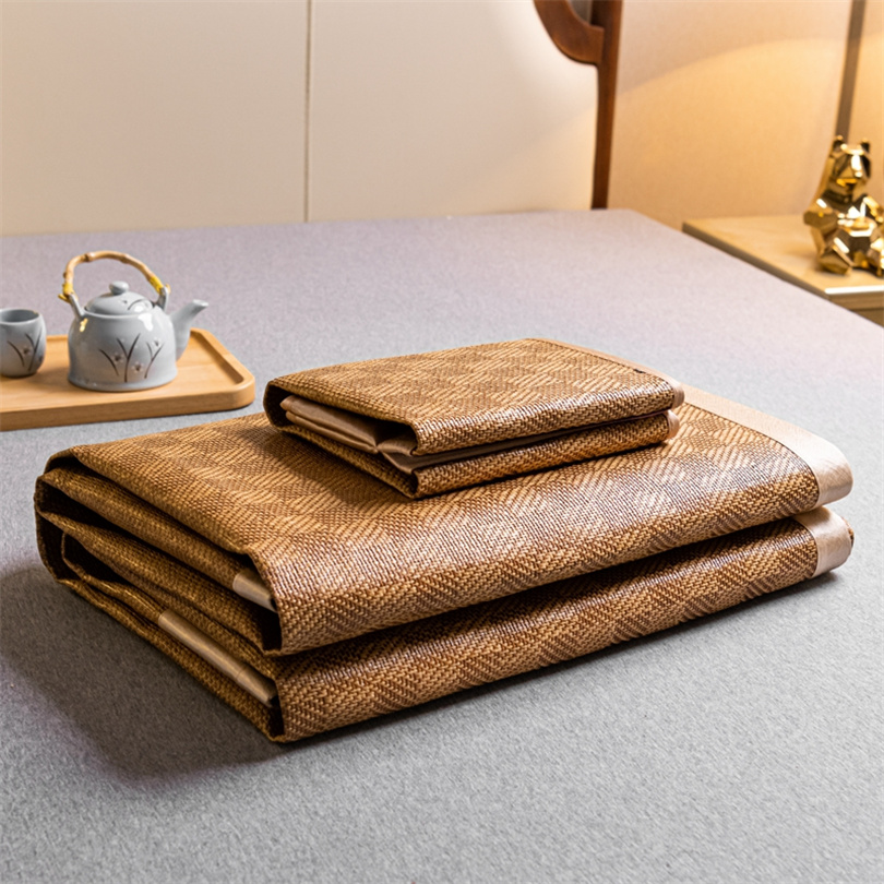 Satin Pillowcase Silk - Tikar Pendingin Bambu Musim Panas Tikar