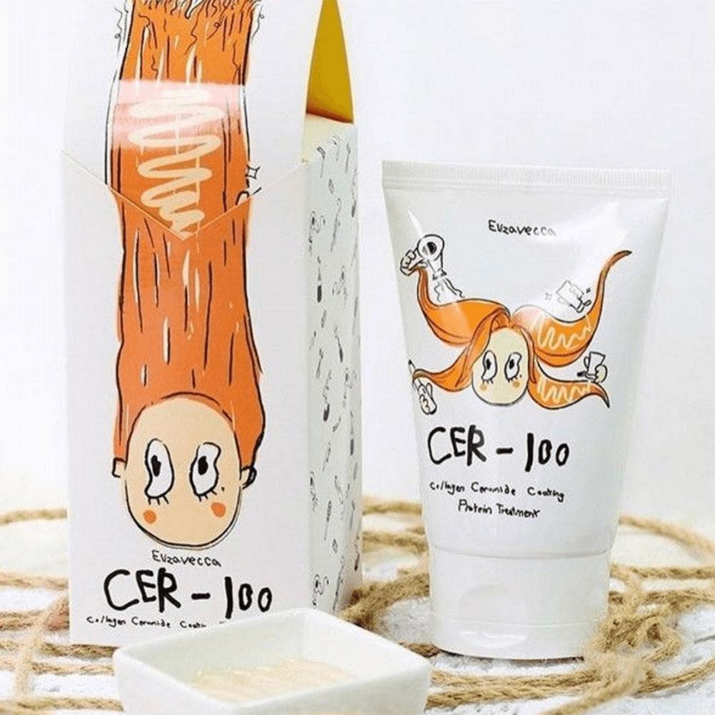 Hair Care Korean - ﻿ Masker Perawatan Rambut Kolagen CER-100