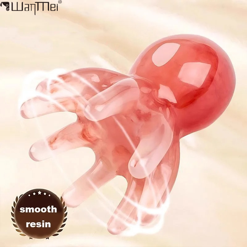 Hair Care Korean - Sisir Pijat Octopus 8/14 Gigi Resin