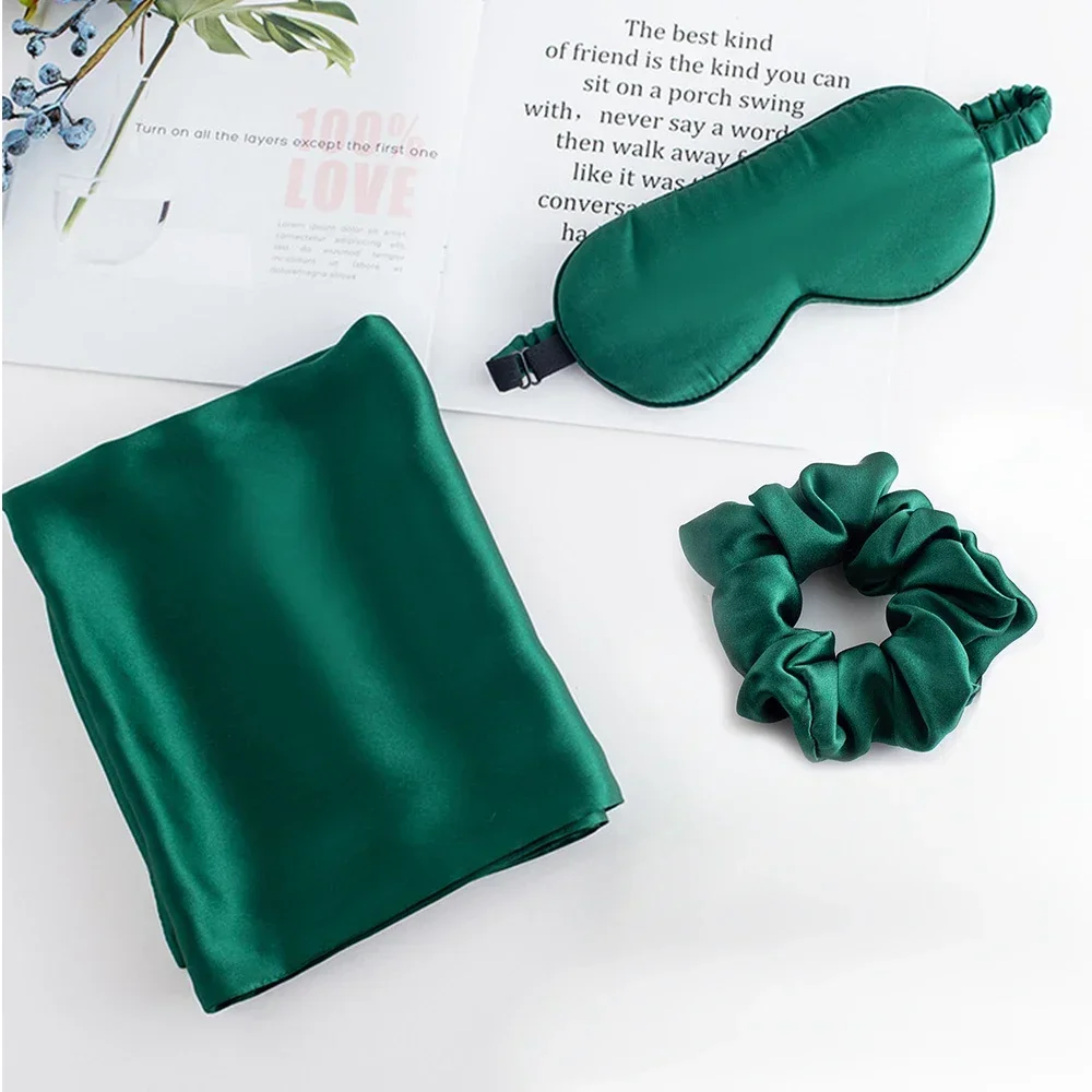 Satin Pillowcase Silk - Set Sarung Bantal Sutra Alami 100%