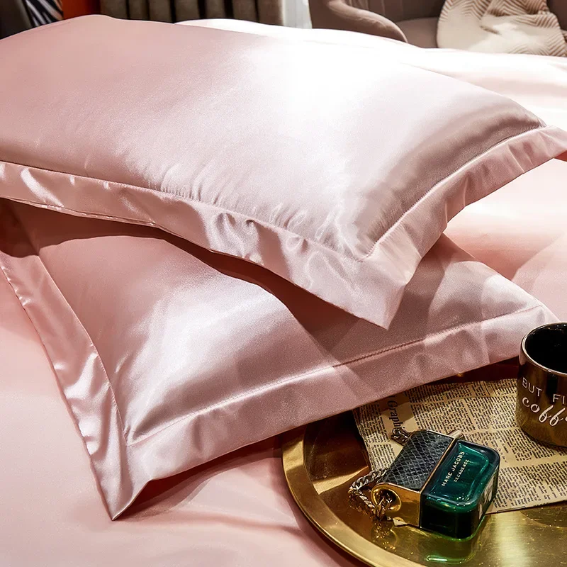 Satin Pillowcase Silk - 2 buah 100% sarung bantal sutra