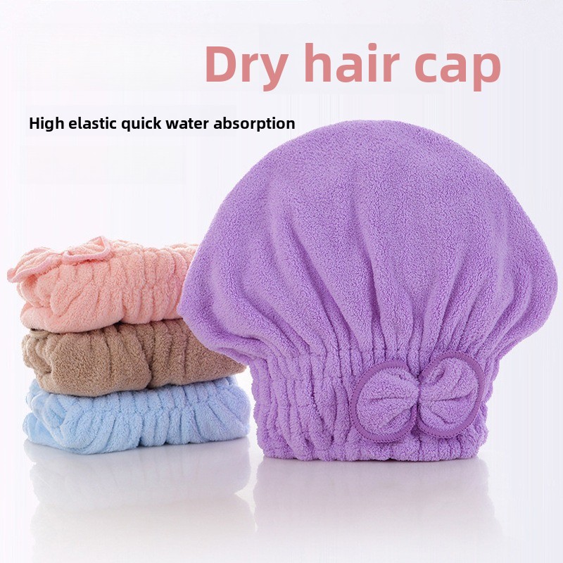 Hair Care Daily - 1 Buah Turban Rambut Serat Mikro