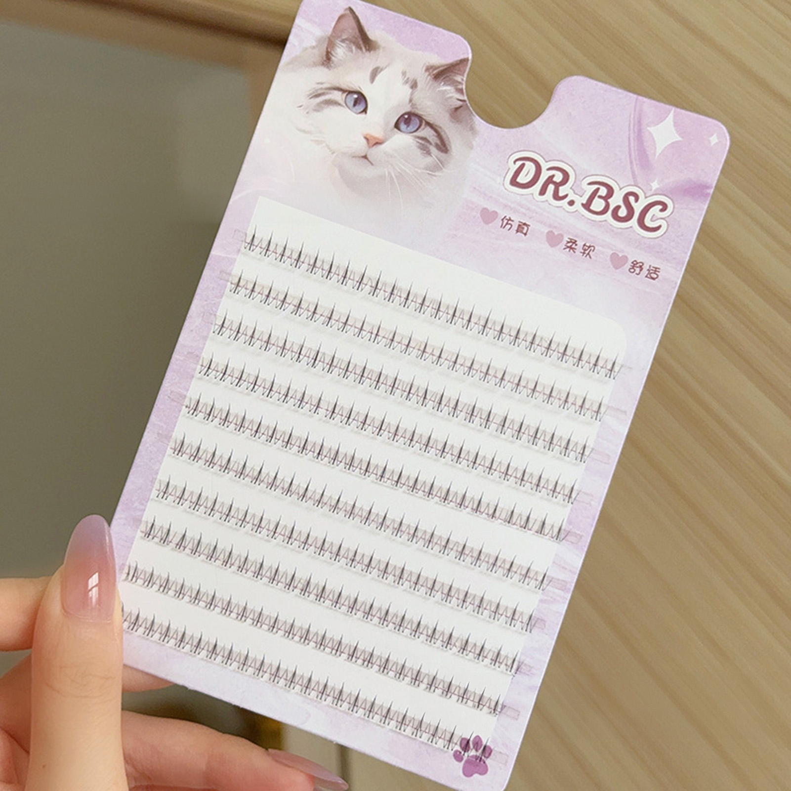 Hair Care Korean - Bulu Mata Palsu Tipis untuk DIY,