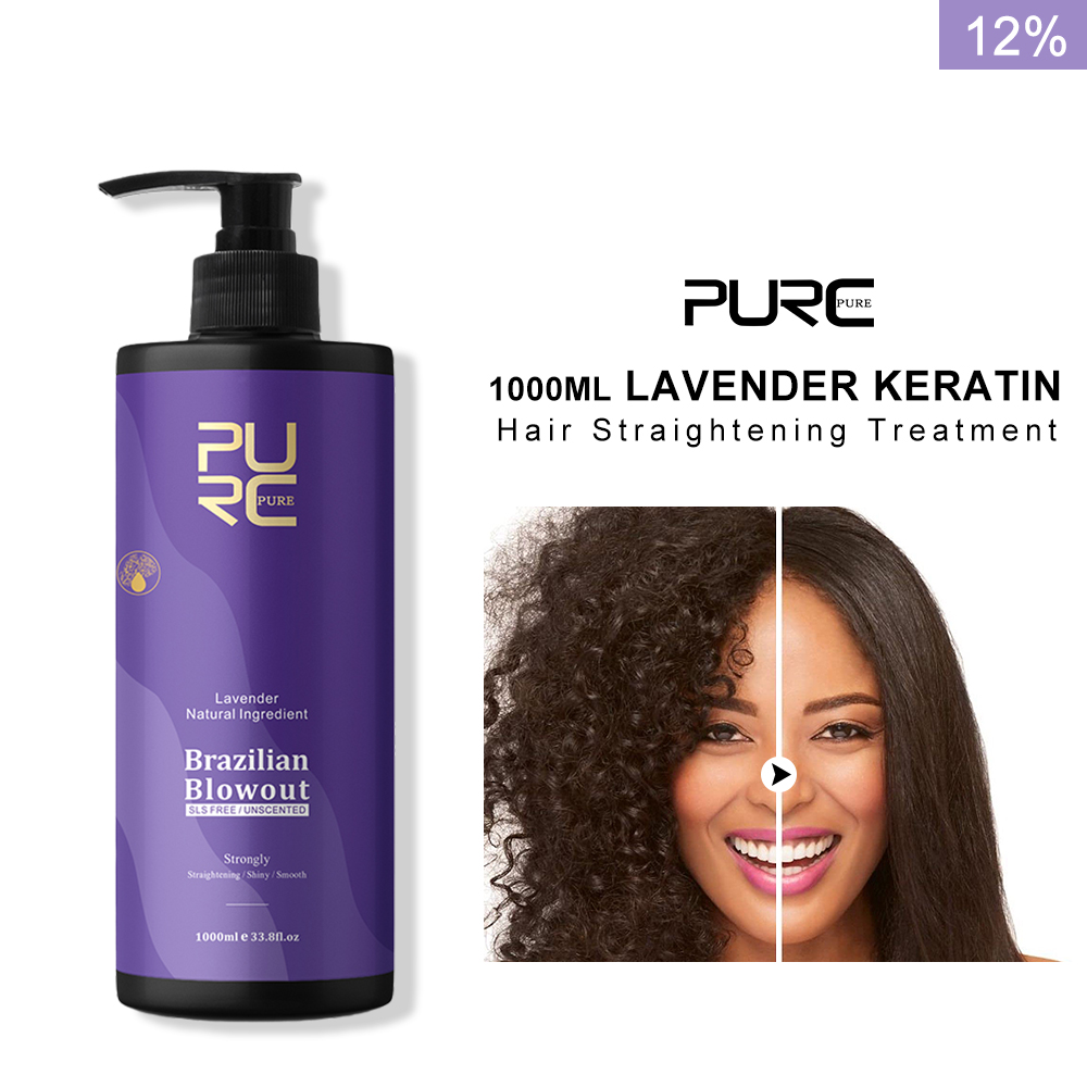 Hair Care Korean - PURC Lavender perawatan Keratin rambut 12%