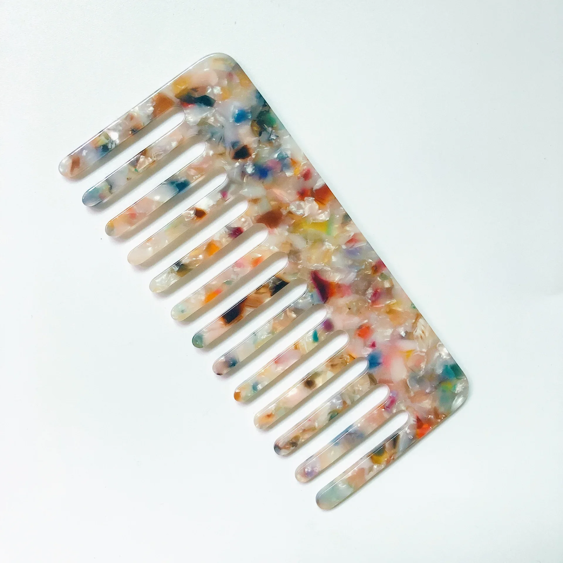 Sisir rambut asetat warna-warn - Hair Care Korean ulasan dan harga