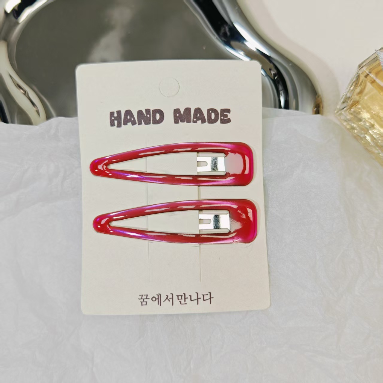 Jepit Rambut Korea Warna Baru  - Hair Care Korean ulasan dan harga