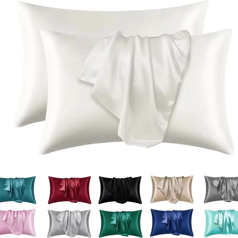 1/2 Buah Sarung Bantal Sutra S - Satin Pillowcase Silk ulasan dan harga