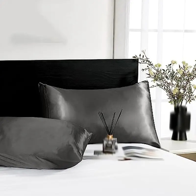 1/2 Buah Sarung Bantal Sutra S - Satin Pillowcase Silk ulasan dan harga