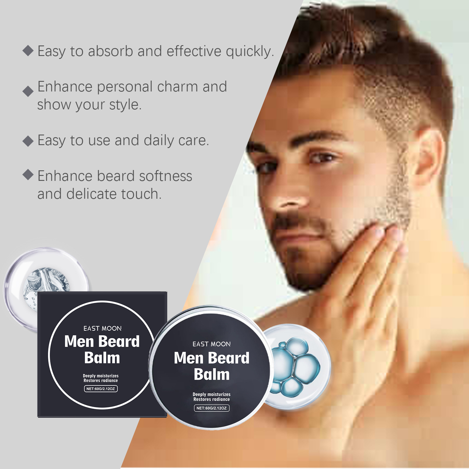 Balsem Jenggot Beeswax Men, Me - Hair Care Daily ulasan dan harga