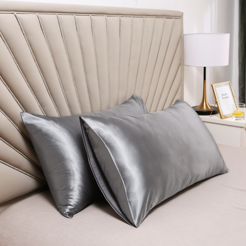 1/2 Buah Sarung Bantal Sutra S - Satin Pillowcase Silk ulasan dan harga