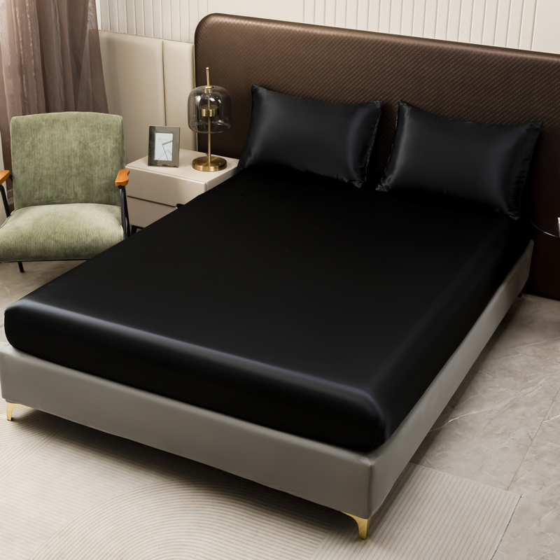 3 buah Satin hitam seprai pas  - Satin Pillowcase Silk ulasan dan harga