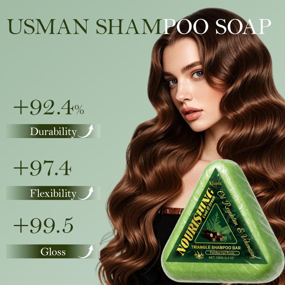 Sabun Batang Segitiga Hijau de - Hair Care Herbal ulasan dan harga