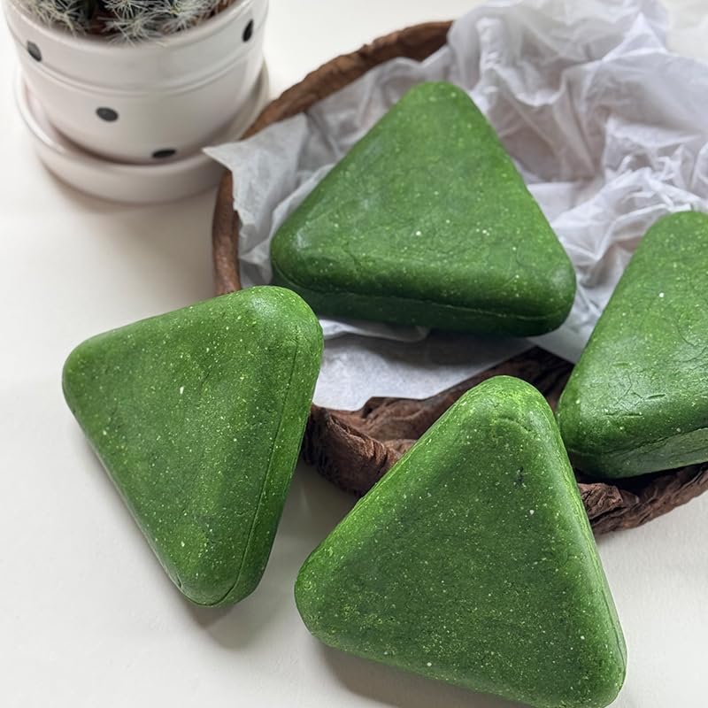 Sabun Batang Segitiga Hijau de - Hair Care Herbal ulasan dan harga
