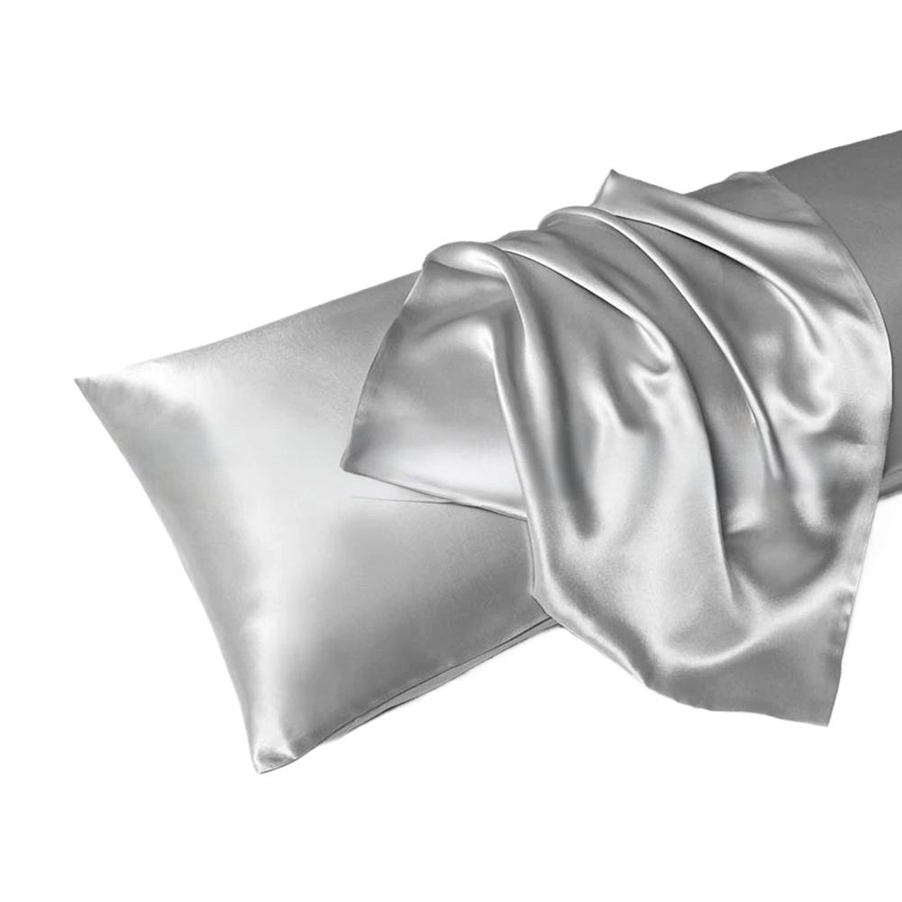 Sarung Bantal Satin Mewah untu - Satin Pillowcase Silk ulasan dan harga