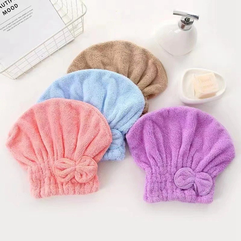 1 Buah Turban Rambut Serat Mik - Hair Care Daily ulasan dan harga