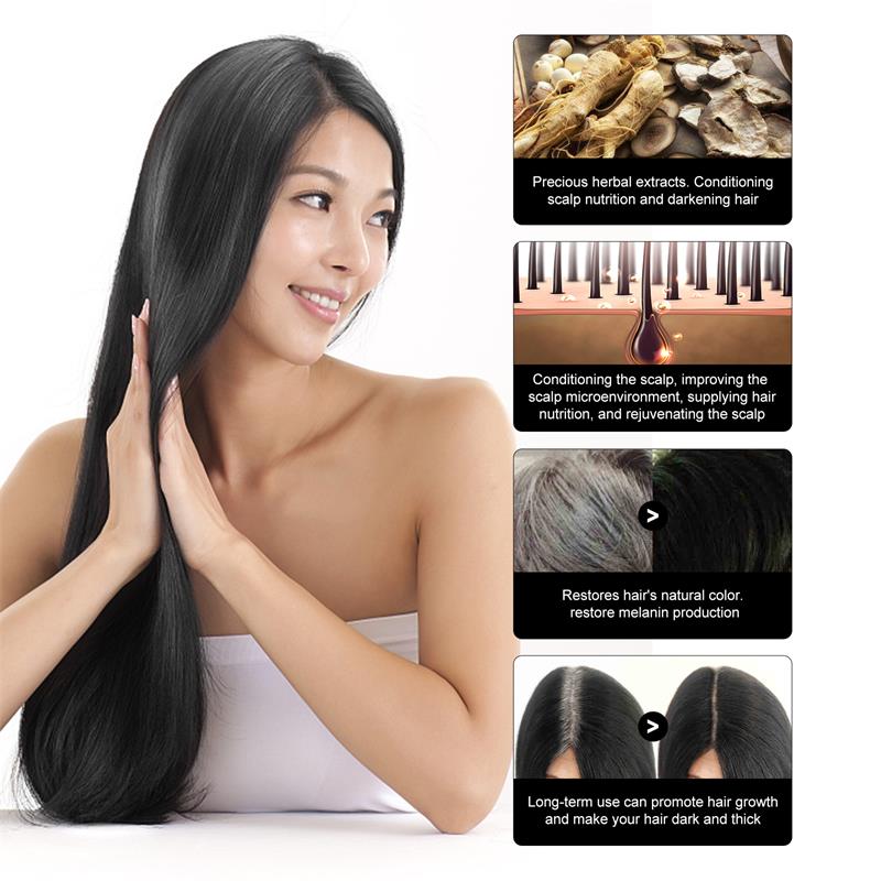 100ML Sampo Pewarna Rambut Her - Hair Care Herbal ulasan dan harga