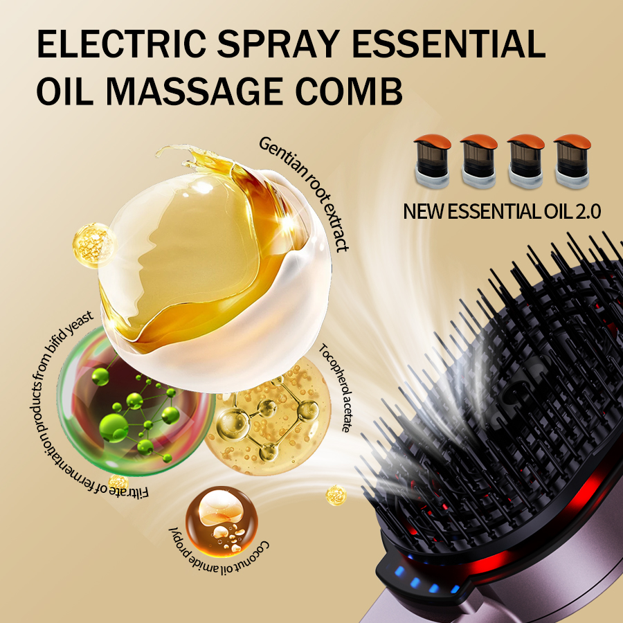 Sisir pijat 4-in-1 sisir rambu - Hair Care Herbal ulasan dan harga