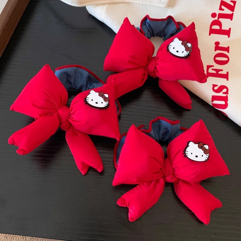 Cincin rambut pita Hello kitty - Hair Care Korean ulasan dan harga
