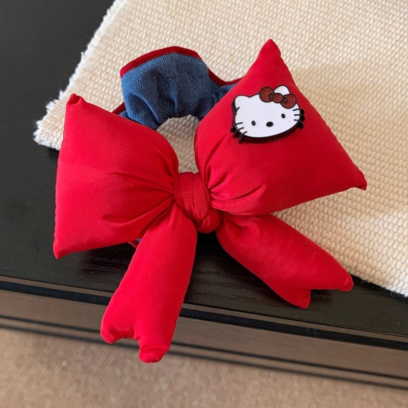 Cincin rambut pita Hello kitty - Hair Care Korean ulasan dan harga