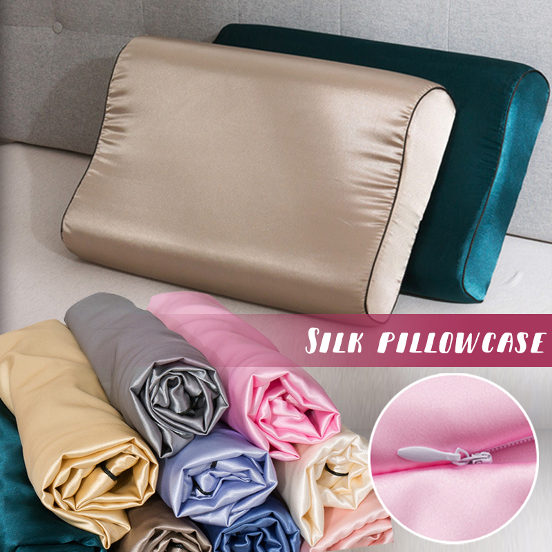 Sarung Bantal Lateks Satin Sut - Satin Pillowcase Silk ulasan dan harga