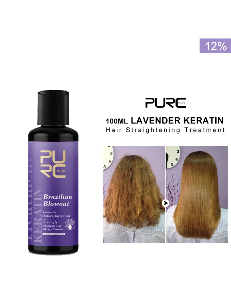 PURC Lavender perawatan Kerati - Hair Care Korean ulasan dan harga